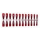 thumbnail image 1 of Seitruly 24 piezas Extra largas Prensa en uñas Artificial DIY Sólido Duradero Francés Elegante Uñas acrílicas para salones de manicura Arte Cubierta Juegos de manicura 6 rojo oscuro Seitruly CE011405-06, 1 of 6