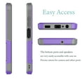thumbnail image 6 of eBizWare For Samsung Galaxy A14 5G 6.6" Phone Case, 2 in 1 Drop Resistant Heavy-Duty Tough Rugged Slim Shockproof Protective Case Cover -Purple, 6 of 6