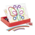 thumbnail image 5 of Melissa & Doug Rainbow Cord Picture And Pattern Maker Draw with Cords Activity – 39 Cords, 6 Double-Sided Cards to Trace, 5 of 10