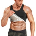thumbnail image 5 of Lilvigor Men's Heat Trapping Pullover Sweat Enhancing Vest Premium Slimming Workout Body Shaper Tank Top, 5 of 7