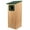 Green Roof, variant on JCs Wildlife Cedar Wood Duck House with Poly Lumber Roof and Predator Guard (Brown) - Attracts Wood Ducks