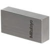 Mitutoyo Steel Rectangular Gage Block, ASME Grade AS-1, 0.1" Length
