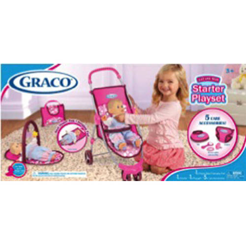 graco baby doll playset walmart