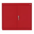thumbnail image 2 of Sandusky 22-Gauge Welded Steel Wall Mounted Garage Storage Cabinet, Red, 2 of 6