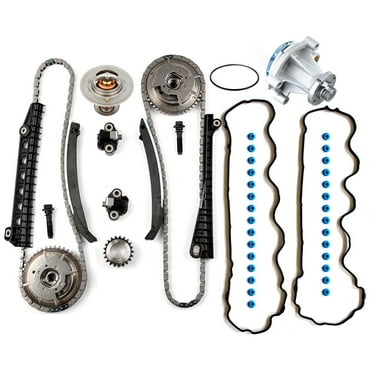 SCITOO Timing Chain Kit Oil Water Pump Cover Gasket 8L3Z6M280B Fit For Ford Expedition / For F-150 / For F-250 Super Duty / For F-350 Super Duty,For Lincoln Mark LT 06-07,For Lincoln