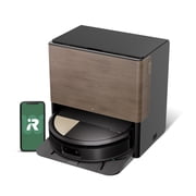 iRobot Roomba Max 705 Combo Robot Vacuum & Mop +AutoWash Dock،ممسحة دوارة ذاتية التنظيف،فرشاتين، تفريغ ذاتي،غسيل حراري وتجفيف،ليدار، يتجنب العوائق، موديل X185020