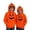 R196-Orange, variant on RMGVDSD Girls Halloween Hoodies Cute Pumpkin Face Zip Up Hooded Sweatshirt Soft Orange Pullover Tops with Pockets Fall Festival Outfit Casual Girl Clothes 4-5 Years