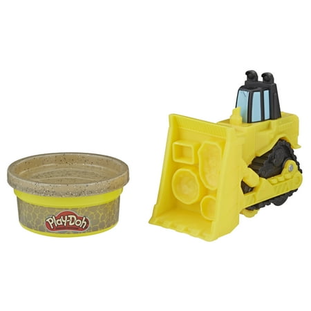- Play-Doh Wheels Mini Bulldozer with Play-Doh Stone Colored Compound