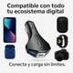 thumbnail image 5 of Cargador de Auto Universal 3 Puertos USB Tipo C QC 3.0 Carga Rápida Negro, 5 of 10