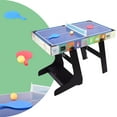 thumbnail image 7 of OYE 4FT Folding Muliti Sports Game Table, Combo Game Table -Pool Snooker Table, Air Hockey Table,Table Tennis Table,Football Table with Parts Storage Box (4 in 1 Game Table), 7 of 7