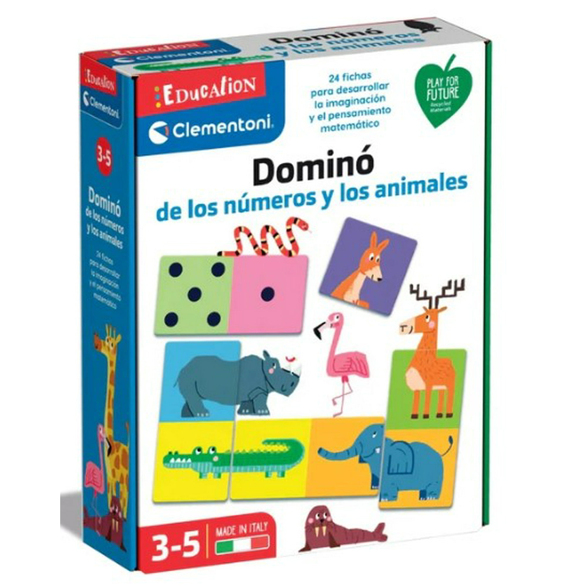 Domino Números Y Animales