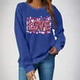 thumbnail image 7 of cocolona Valentines Sweatshirt for Women Casual Loose Crew Neck Long Sleeve Shirts Fashion Cute Heart Print Pullover Tops Graphic Sweatshirts, 7 of 7