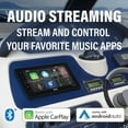 thumbnail image 3 of Boss Audio Systems Marine Rated Weatherproof Double-DIN Apple CarPlay Android Auto Multimedia Player, 3 of 13