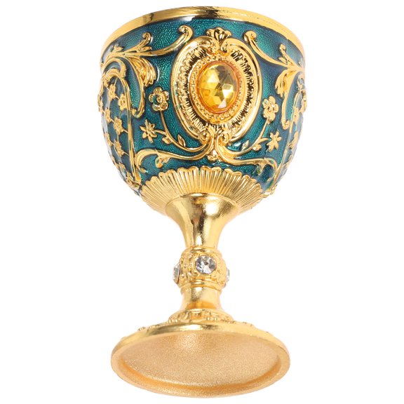 WHAMVOX Renaissance Style Medieval Goblet Wine Glass Set Decorative Cup 6.80X4.10X4.10CM