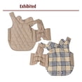 thumbnail image 4 of Ropa para perros Tanto el otoño como el invierno pueden usar una chaqueta escocesa para perros., 4 of 5