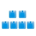 thumbnail image 1 of Paquetes de congelador Cola bloques de hielo de 6 piezas 7cmx7cmx3cm, 1 of 8