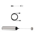 thumbnail image 1 of HORIALENCE 1 Set of Instant Milk Frother Electric Whisk USB Rechargeable for Coffee Indoor Use Cafe Owners, 1 of 8