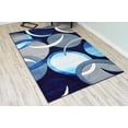 thumbnail image 2 of Planet Rugs Premium 3D Thick Abstract Indoor Area Rug 1062 Ocean 6'6''x9'2'', 2 of 10