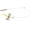 yellow, variant on Cat Toy Teaser Wand Refill - Dragonfly Katfly Teaser Attachment - Blue