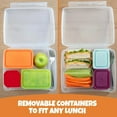 thumbnail image 5 of Bentology Leak-proof Bento Lunch Box with 5 Removable Containers (Fruit/Multicolor), 5 of 5
