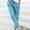 Sky Blue, variant on Aloohaidyvio lightweight pants for women,Women Casual Print Pants Wide Leg Pants Loose Pocket Pants
