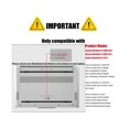 thumbnail image 2 of Étui de Protection pour Huawei MateBook 13 Pouces AMD 2020 / Huawei MateBook 13 AMD 2021 / Huawei MateBook 13 2021 Étui Rigide Mate avec Peau de Clavier, 2 of 7
