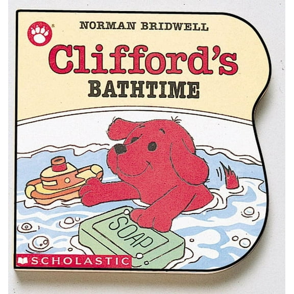 Cliffords Bathtime (Board Book)