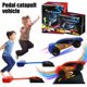 thumbnail image 3 of Veh铆culo De Catapulta A Pedal Juguete De Coche De Cohete Interactivo Para Padres E Hijos Juguete Educativo Temprano Para Lanzar Coches Para 2 Jugadores Coches De Carreras Accionados Por Aire Para Ni帽, 3 of 6
