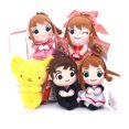 thumbnail image 2 of Juego de tarjetas de peluche con forma de muñeca Sakura para niña, 10 cm, 5 unidades, 2 of 2