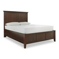 thumbnail image 4 of Modus Paragon Queen Solid Wood Panel Bed in Truffle, 4 of 5