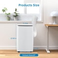thumbnail image 4 of Air Conditioner, 12000 BTU Portable Air Conditioner With 24H Energy Save Timer, Cooling, Dehumidify, 2-Speed Fan, Suitable For Rooms Between 450-550 sqft, 4 of 7