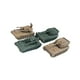 thumbnail image 5 of Tanque blindado de juguete a escala 1/144, 4 piezas, modelo de tanque 4D, para montar en casa, de orugas para fiestas, coleccionables, adultos., 5 of 10