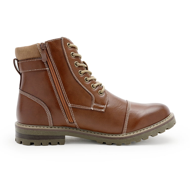 *New* Mens Bruno Lace Up Brown Boots Size 11 Men main image 4