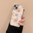 thumbnail image 3 of Cute Colorful Flowers Shell Texture Phone Case Compatible with iPhone Case (Pink,iPhone 12 Pro), 3 of 6