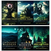 The H. P Lovecraft 6 Books Collection Set - Fiction - Paperback
