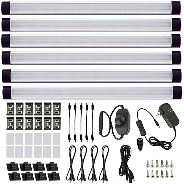 AIBOO LED Under Counter Light Rigid Bar Kit,12V Under Lighting