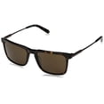 thumbnail image 2 of Dragon Rectangle Rectangular Sunglasses, Tortoise/Brown, 54/18/145, 2 of 4