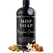 Luxury Mop Soap  Highly Scented Floor Cleaner, Concentrated Formula, No Streaks, Residue or White Cast, Floor Cleaning for Tile, Sealed Hardwood, Laminate, Vinyl and Stone  Brazilian Dreams 32 oz