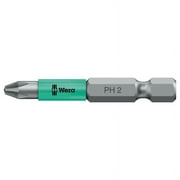 Wera 05323780001 853/4 ACR? SL bits with sleeve, magnetized, PH 2 x 50 mm