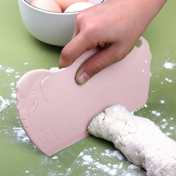 EGNMCR Kitchen Gadgets, Kitchen Appliances, Kitchen Accessories Noodles Cutter Household Silicones Scraper Food Grade Baking Noodles Cutter Scraper Tool Kneading Pad Scraper Utensil Dough Cutter