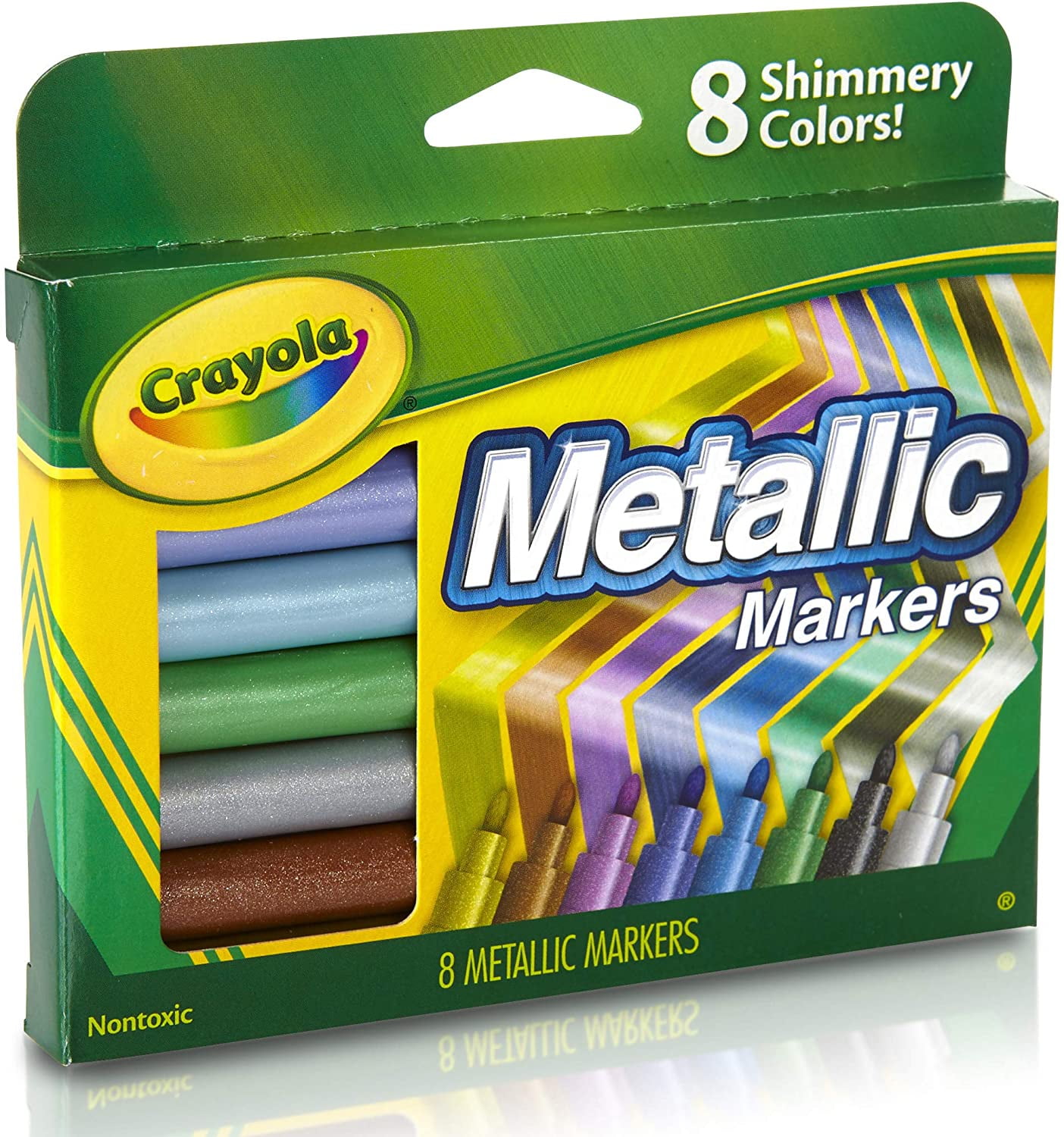Metallic Markers, 8 Count Art Project Supplies, Crayola.com