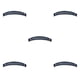 thumbnail image 2 of Qarigey Pinzas para el cabello Clip DIY Personalidad Moda diario Horquillas Accesorio Antideslizante Banana Barrettes Headwear Styling Negro Type2 NO2 Qarigey CBP379384, 2 of 5