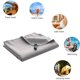 thumbnail image 5 of Toalla de baño (70*140 cm), de gran tamaño, suave, súper absorbente y de secado rápido para deportes, fitness, yoga, gris, 5 of 5