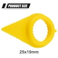 thumbnail image 4 of 19Mm Yellow Wheel Nut Indicators Truck Safety 25 Pack Loose Wheel Nut Indicator, 4 of 9