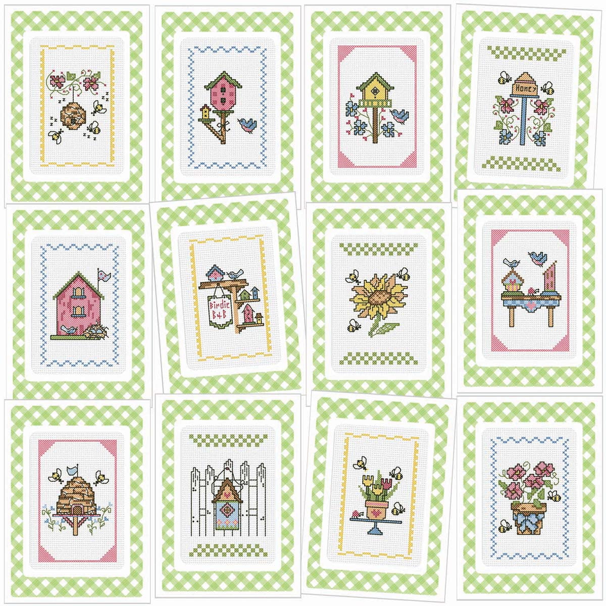 Herrschners® In My Garden Greeting Cards Counted Cross ...