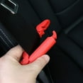 thumbnail image 1 of Clip de ajuste del cinturón de seguridad para niños con hebilla de seguridad para el cinturón de seguridad del automóvil (rojo), 1 of 5