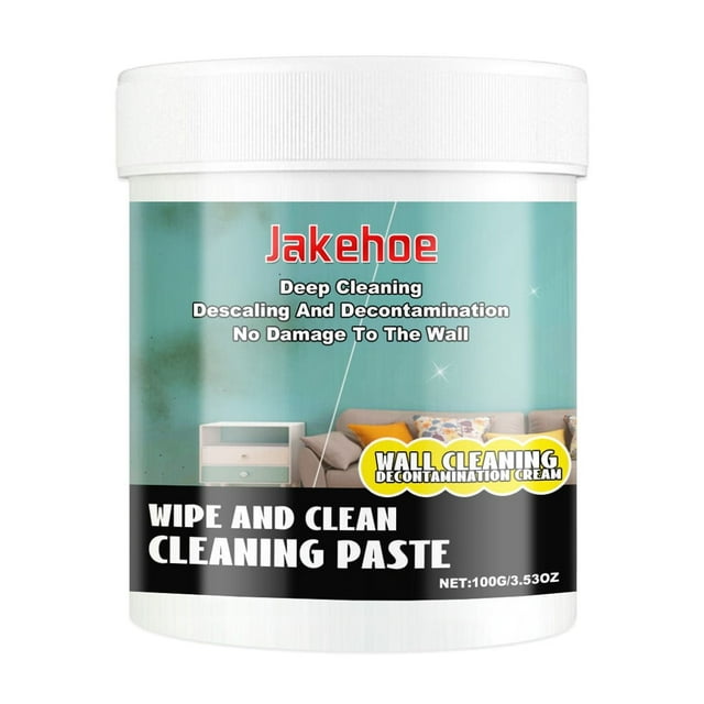1 Pcs Stain Remover Cream for Walls - Removes Paint & Graffiti Stains, 100ml, Safe for Shops & Household Use, Resin-Based Formula, Easy Application