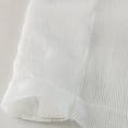 thumbnail image 5 of Nvzi Cortinas para ventanas pequeñas, 1 pieza, blancas, 132x46cm, con bolsillo para barra, ideales para ventanas cortas., 5 of 5
