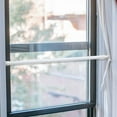 thumbnail image 5 of LoonWear 3pcs Window Security Bars, 15.7-27.6 Inch Adjustable Sliding Door Security Lock Bar Fixed Window Guard Door Security Devices for Children Safety Patio Door (White), 5 of 5
