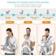 thumbnail image 3 of Portabebés con asiento para la cadera, portabebés multifuncional 9 en 1, para recién nacidos y niños pequeños, mochila para todo tipo de climas y estaciones para niños, bebés, padres recién nacidos (, 3 of 5